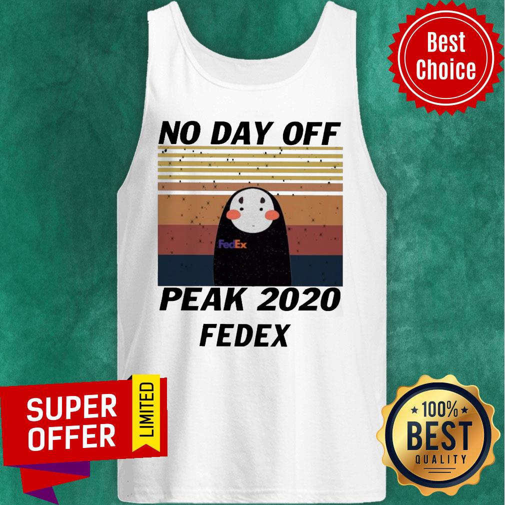 Kaonashi No Day Off Peak 2020 Fedex Vintage Shirt