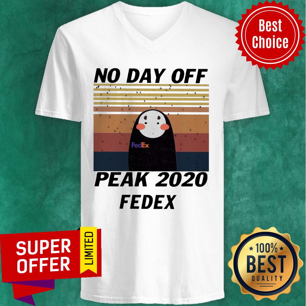 Kaonashi No Day Off Peak 2020 Fedex Vintage Shirt
