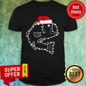 Fish Christmas Lights Led Shirt
