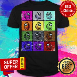 Awesome Gamer Imposter Among Game Us Sus Coler Shirt