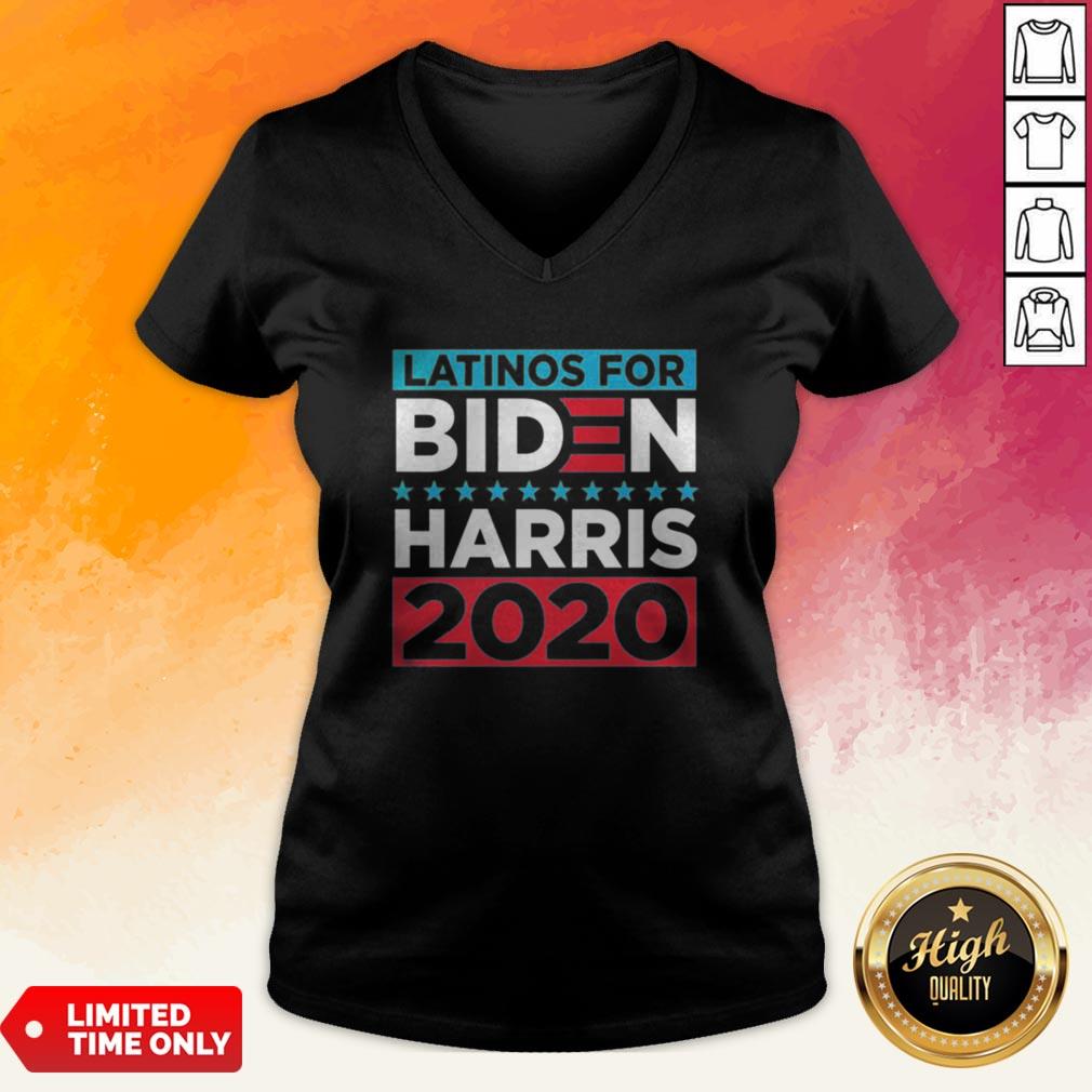 Latinos For Biden Harris 2020 Stars Shirt