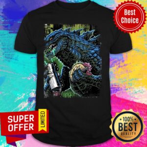 Godzilla Eat Truck And Tacus Toxic Shirt