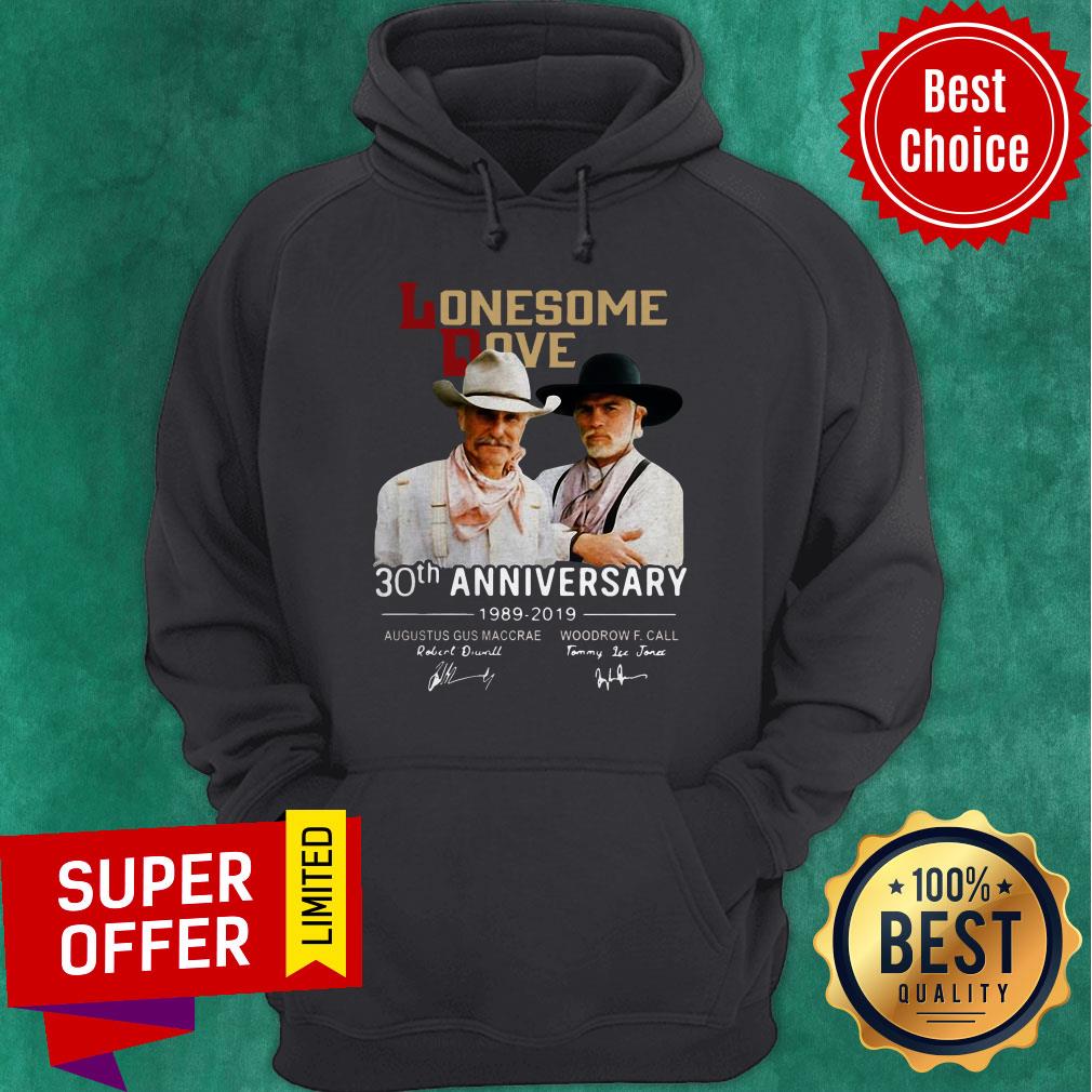 Lonesome Dove Book 30th Anniversary Larry Mcmurtry 1989-2019 Signature Shirt