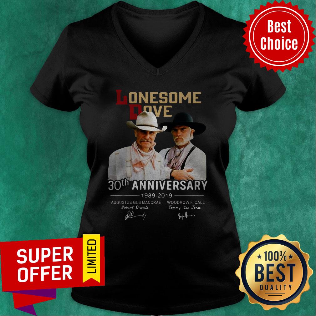 Lonesome Dove Book 30th Anniversary Larry Mcmurtry 1989-2019 Signature Shirt