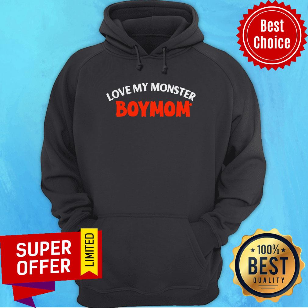 Love My Monster Boymom Halloween Shirt