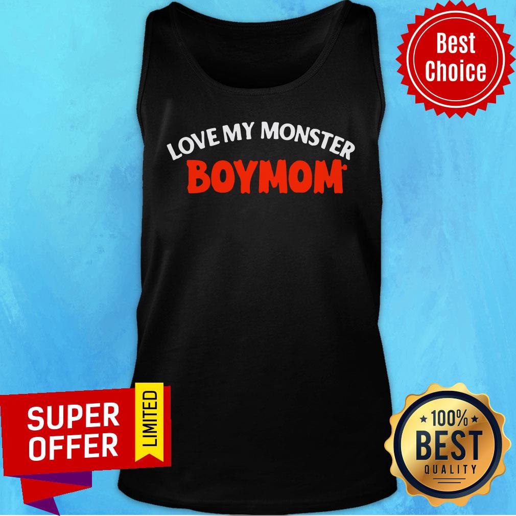 Love My Monster Boymom Halloween Shirt