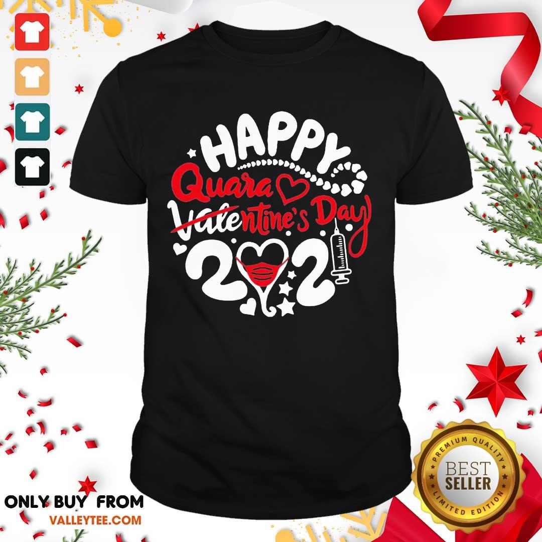 Lovely Happy Quarantined Valentines Day 2021 Shirt