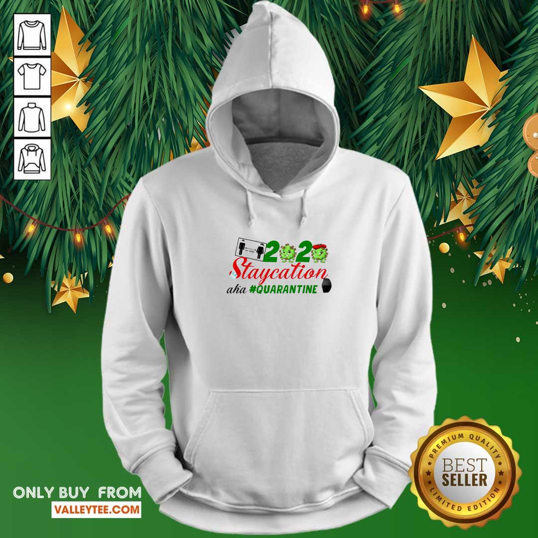 Lovely Staycation 2020 Quarantine Face Mask Shirt