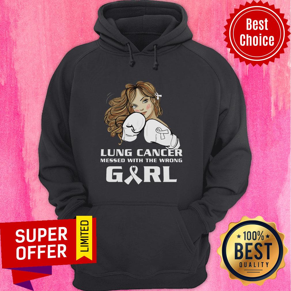 Lung Cancer Messed With The Wrong Girl Shirt
