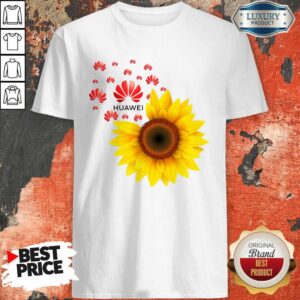 Premium Sunflower Huawei Logo Shirt