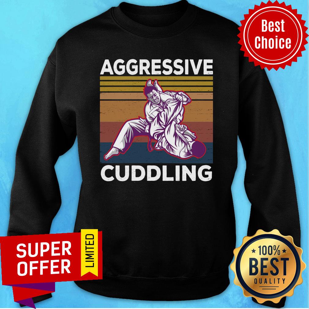Martial Arts Aggressive Cuddling Vintage Shirt