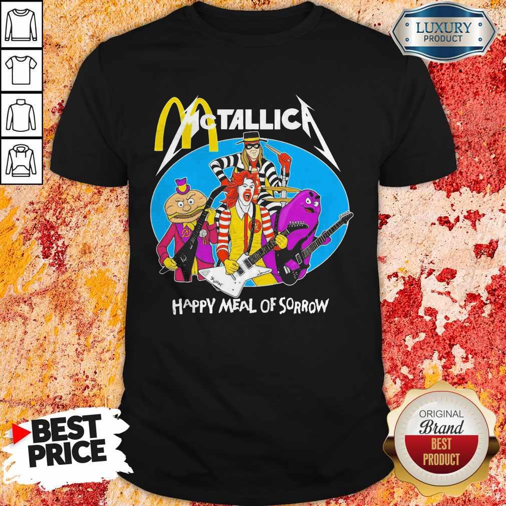McDonald’s Metallica Happy Meal Of Sorrow Shirt