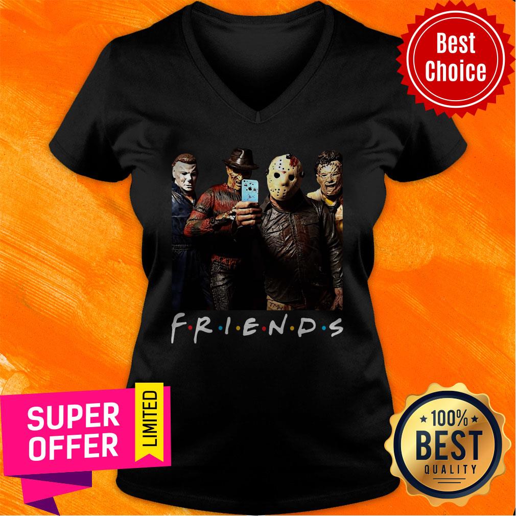 Michael Myers Jason Voorhees Freddy Krueger Leatherface Friends Halloween Shirt
