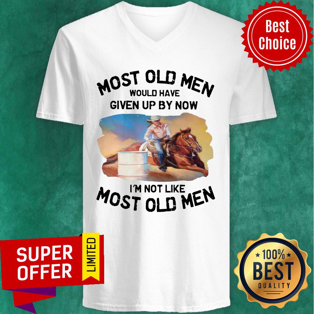 Most Old Men Barrel Racing Shirt