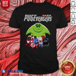 Funny Pug dog Marvel Avengers Pugevengers Shirt