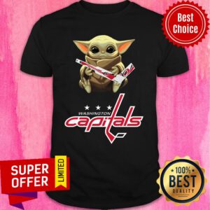 Baby Yoda Hug Washington Capitals Shirt