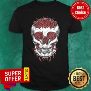 Skull Head Worm Dia De Los Muertos Day Of The Dead Shirt