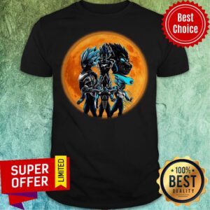Funny Dragon Ball Vegeta Moon Halloween Perfect Gifts For Christmas Shirt