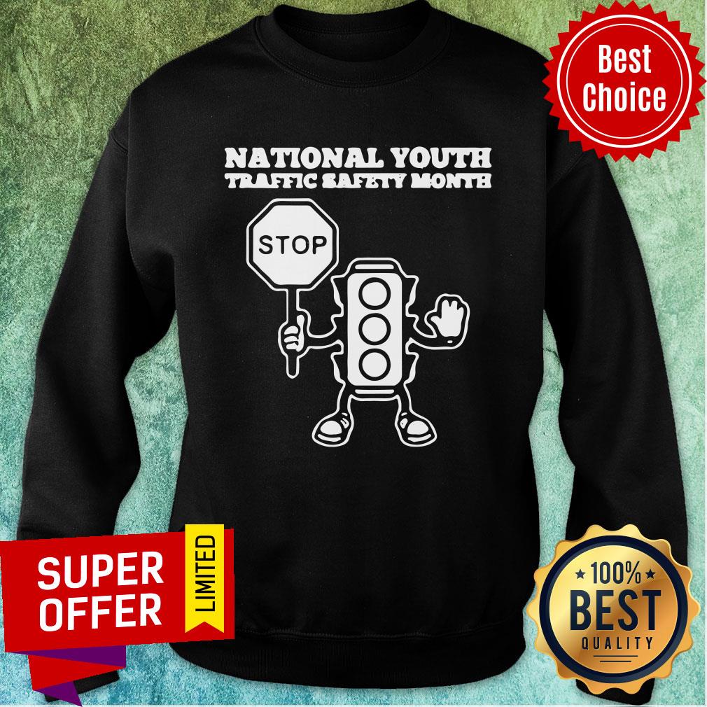 National Youth Traffic Safety Month Stop Shirt