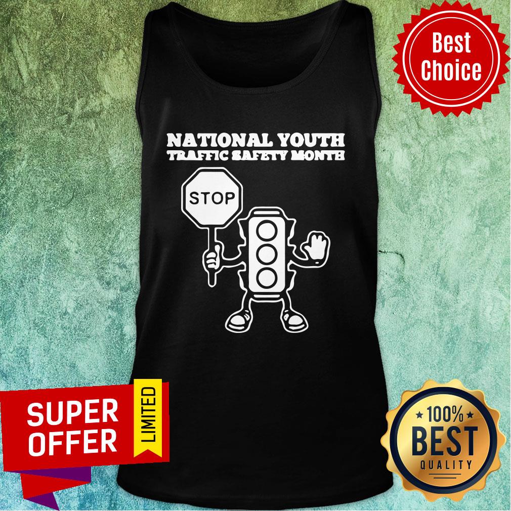 National Youth Traffic Safety Month Stop Shirt