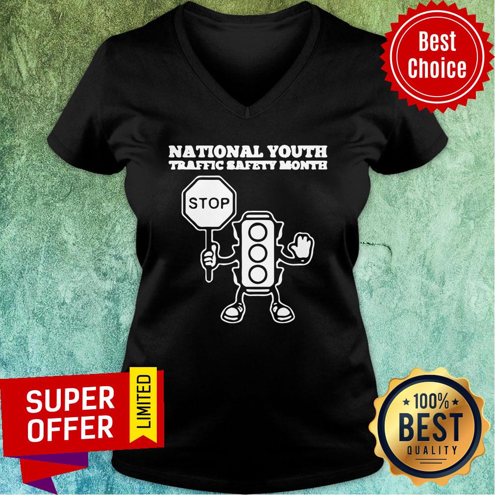 National Youth Traffic Safety Month Stop Shirt