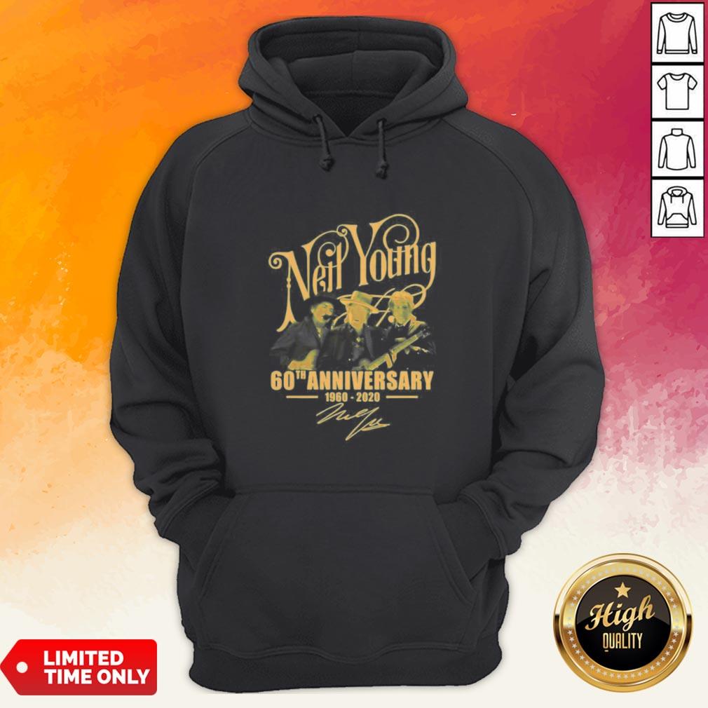 Neil Young 60th Anniversary 1960 2020 Signatures Shirt