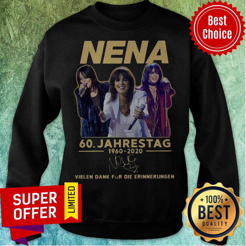 Nena 60.Jahrestag 1960 2020 Vielen Dank Für Die Erinnerungen Shirt