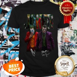 Official Joker All Movies Signatures Shirt