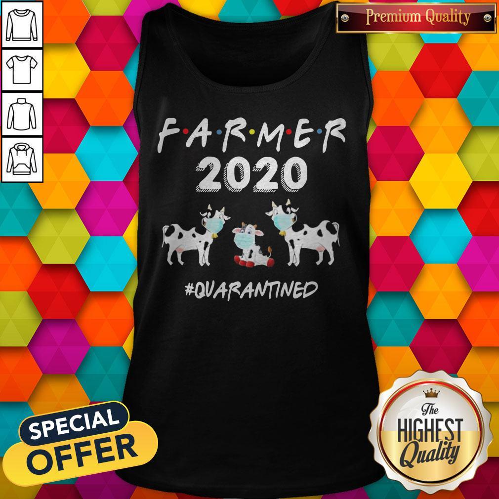 Nice Cows Face Mask Farmer 2020 Quarantined Shirt