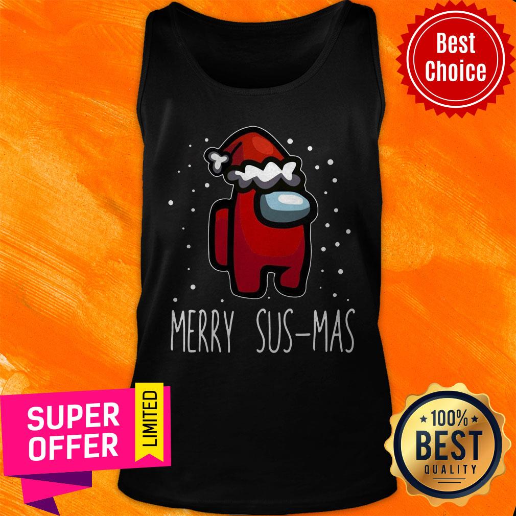 Nice Santa Red Among Us Merry Sus-Mas Christmas Shirt