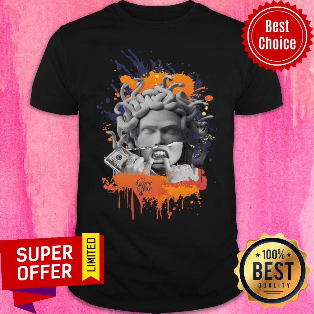 Nike Air Foamposite One Blue Void Rugged Orange Shirt