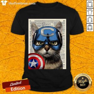Good Cat Captain America Shirt