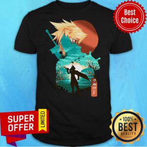 Top Final Fantasy Battle Silhouette Shirt
