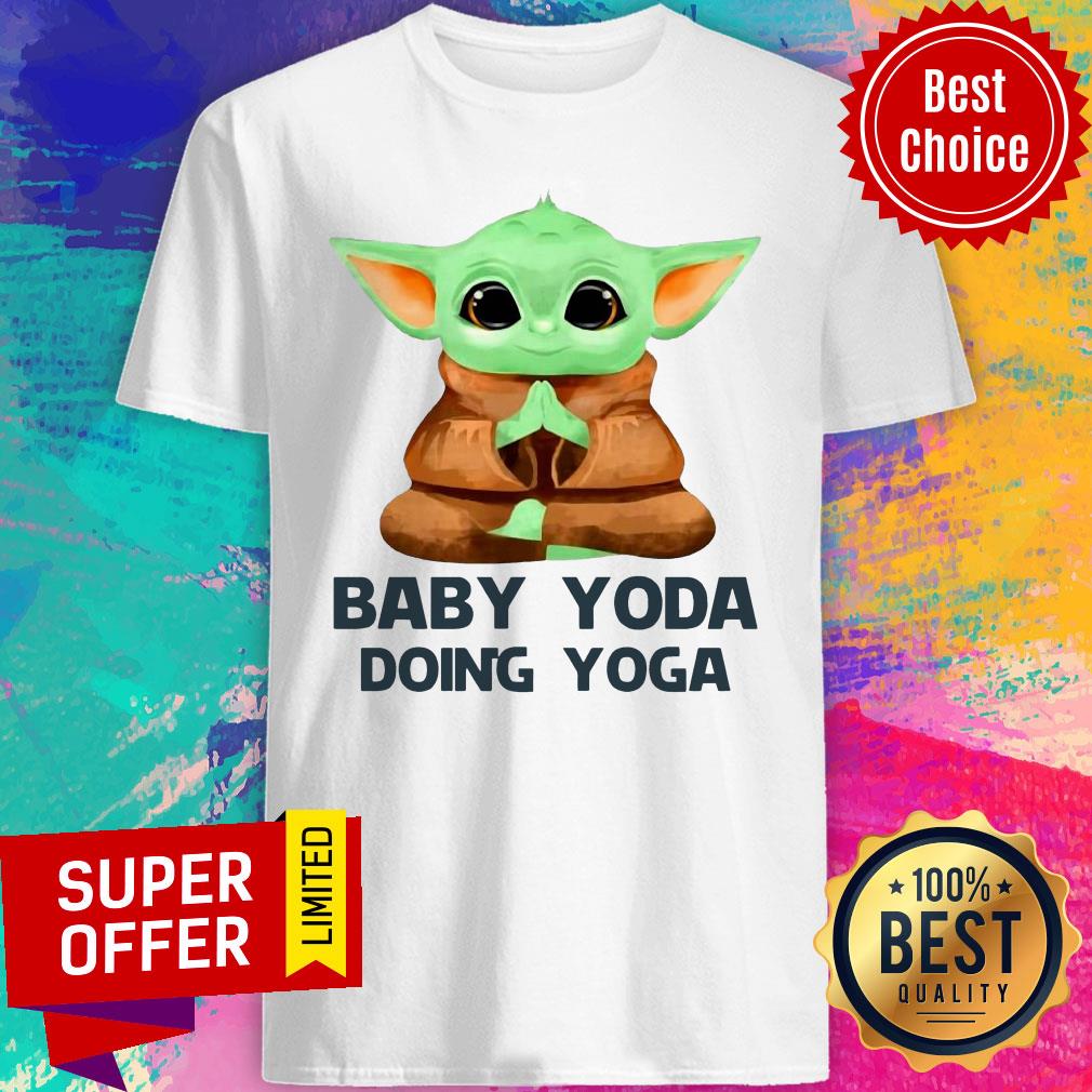 Official Baby Yoda Doing Yoga Shirt