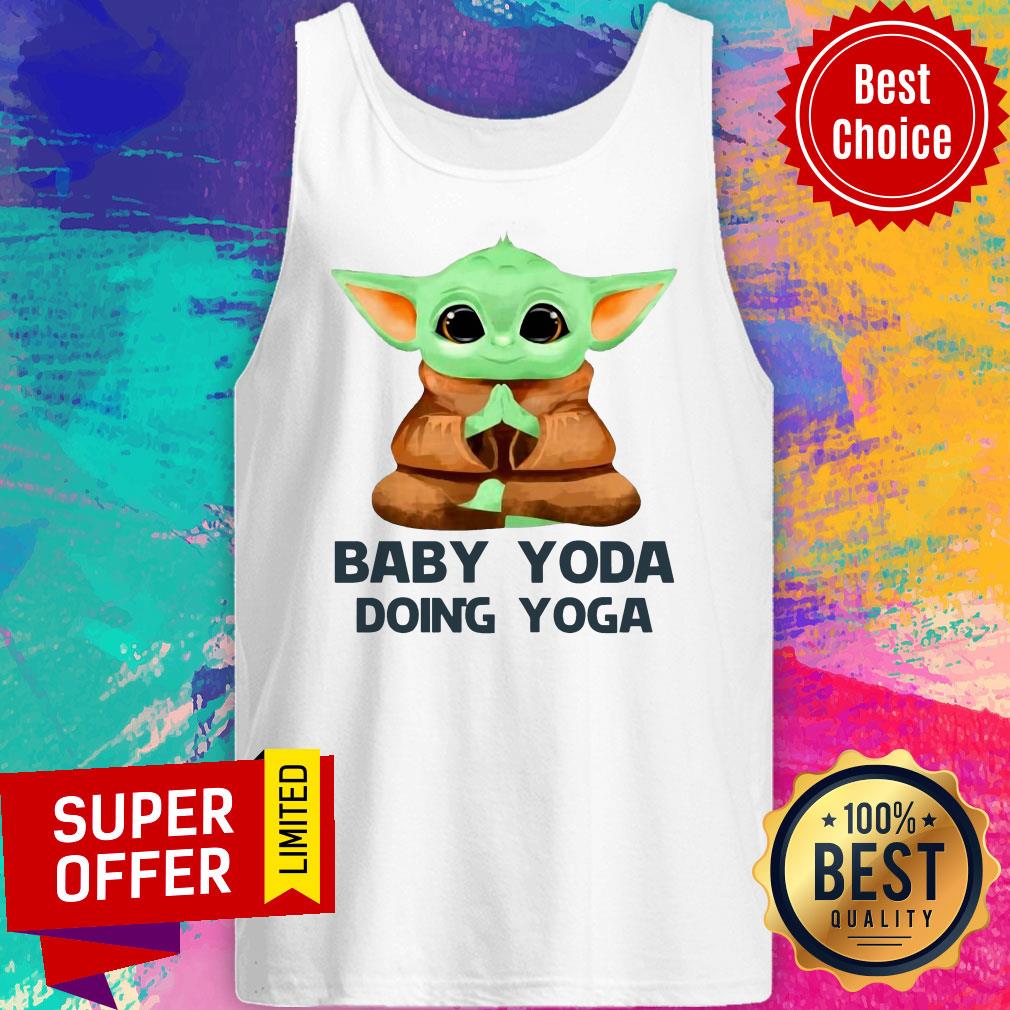 Official Baby Yoda Doing Yoga Shirt