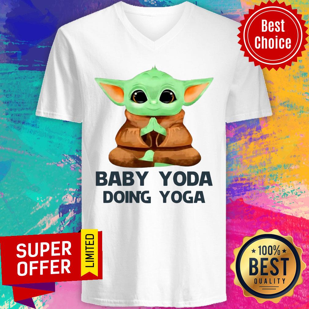Official Baby Yoda Doing Yoga Shirt