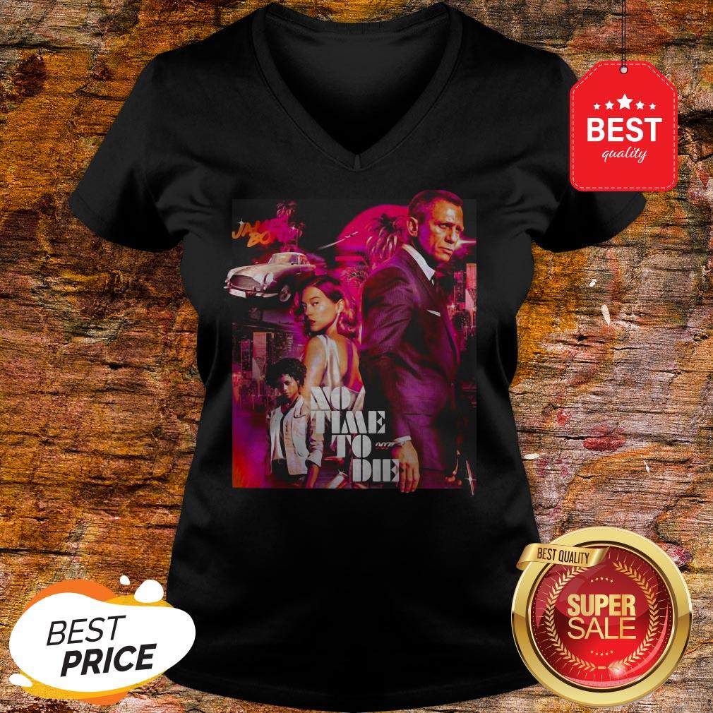 Official James Bond 007 No Time To Die Shirt