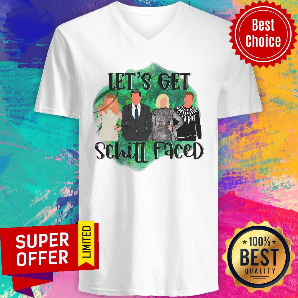 Official Let's Get Schitt Faced Shirt