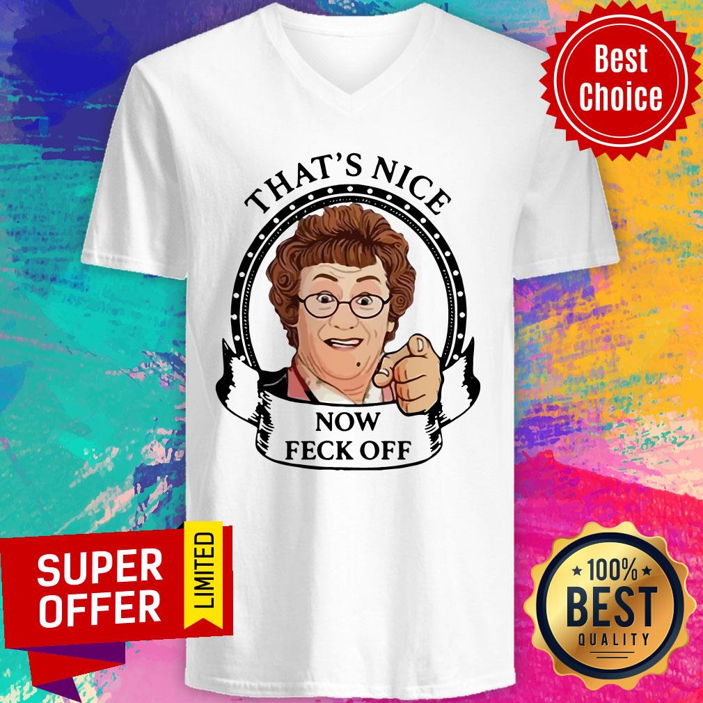 Official Mrs Brown’s Boys That’s Nice Now Feck Off Shirt
