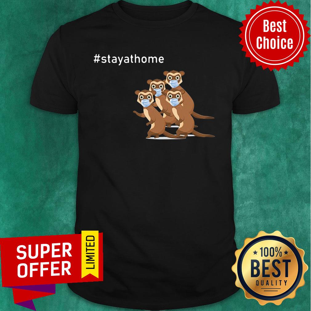 Official Otter Wear Face Mask Stay Home Shirt