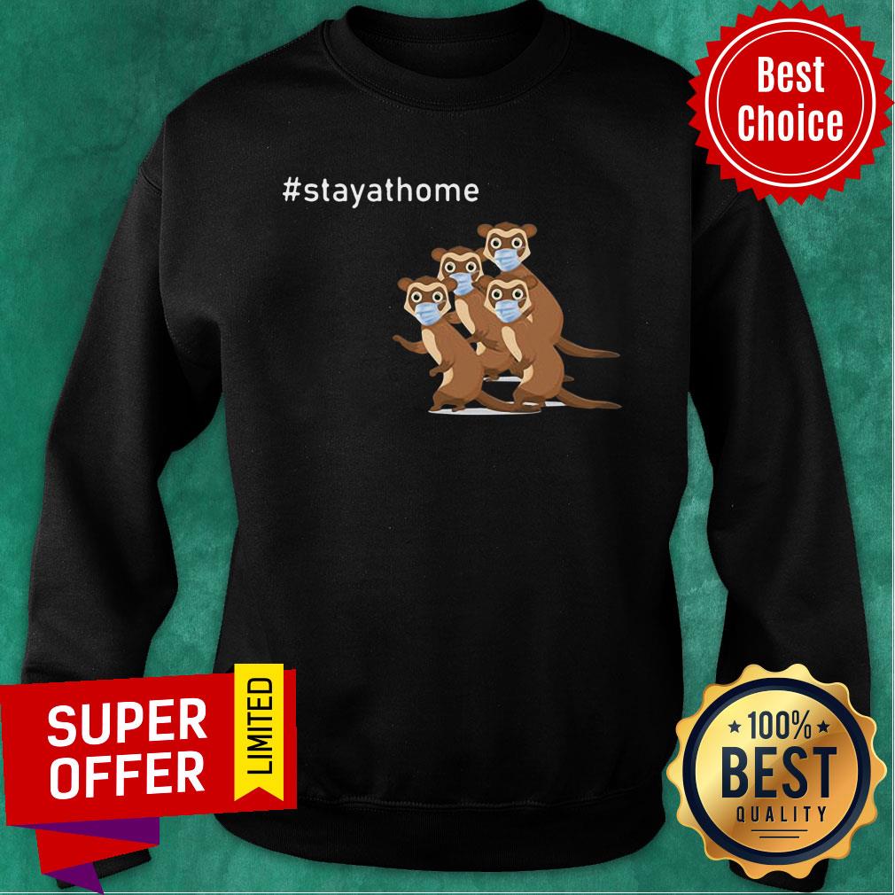 Official Otter Wear Face Mask Stay Home Shirt
