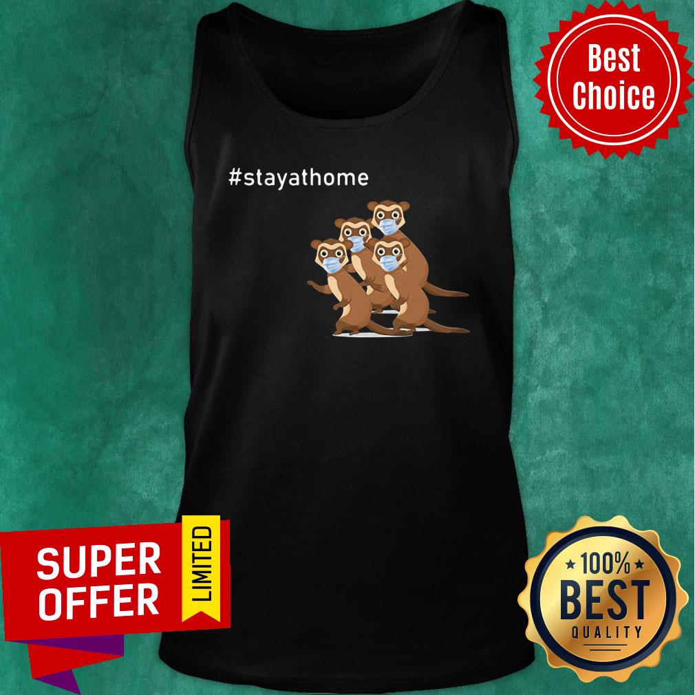 Official Otter Wear Face Mask Stay Home Shirt