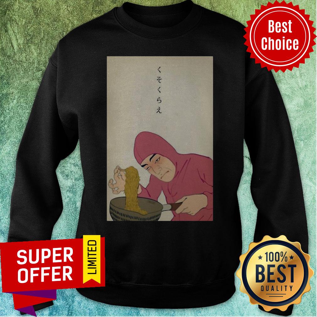 Official Pink Guy Cooks Ramen Shirt