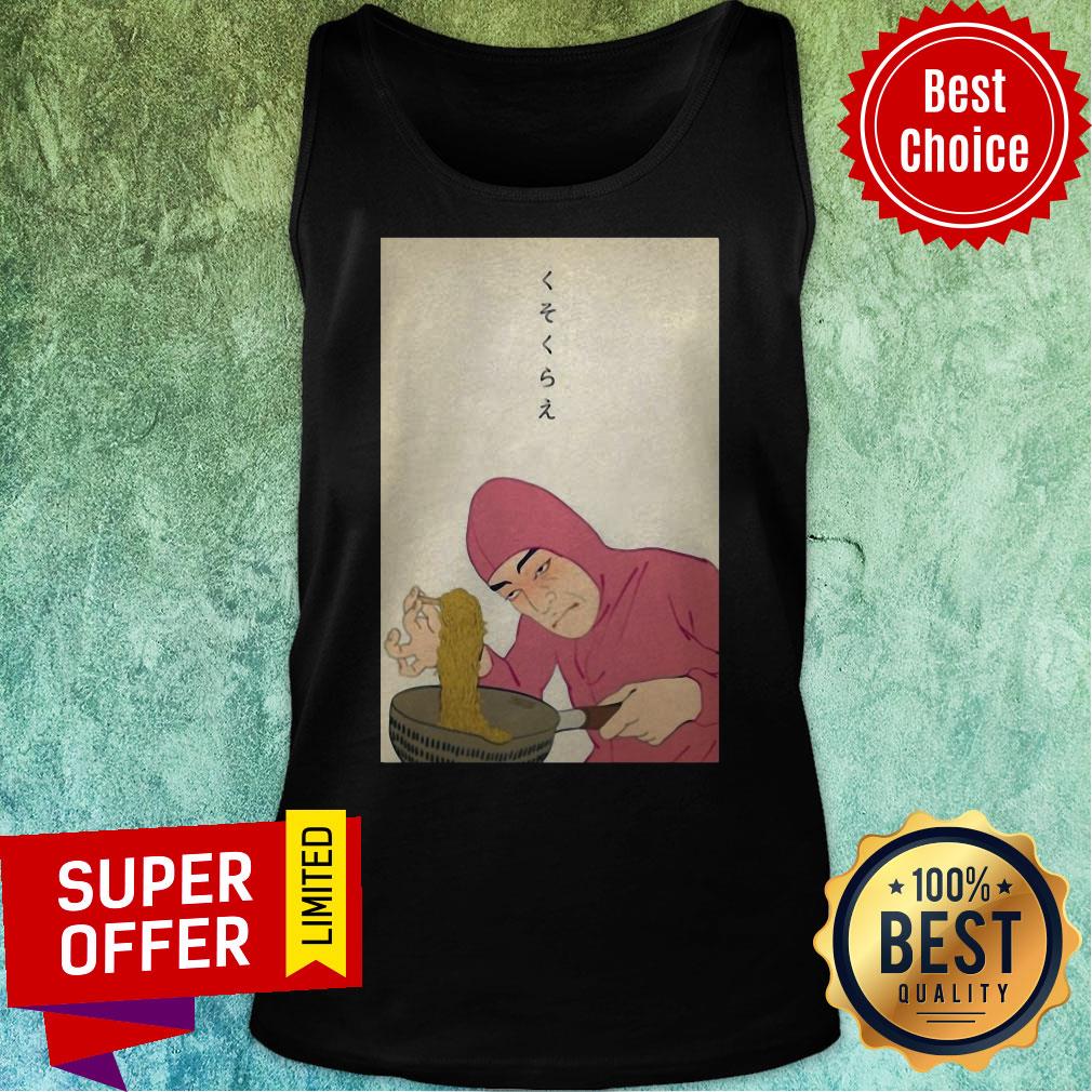 Official Pink Guy Cooks Ramen Shirt