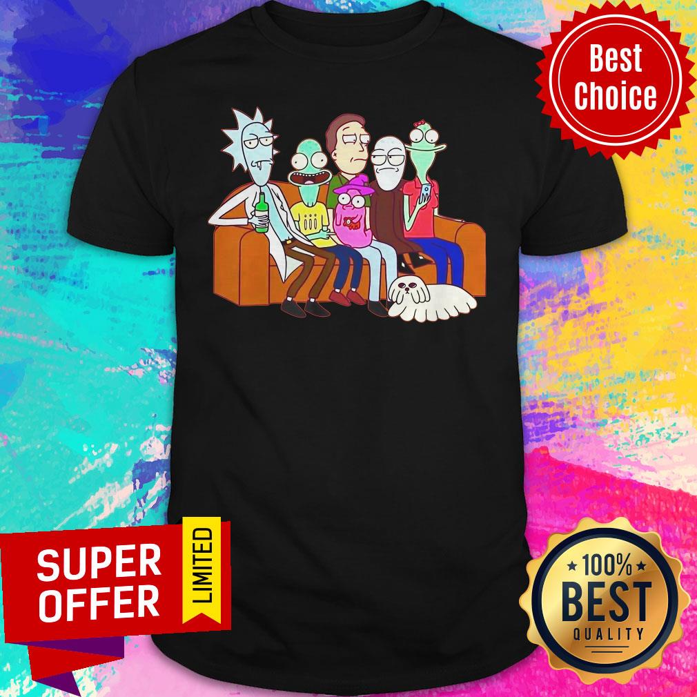 Official Rick And Morty The Movie Friends Tv Show Shirt