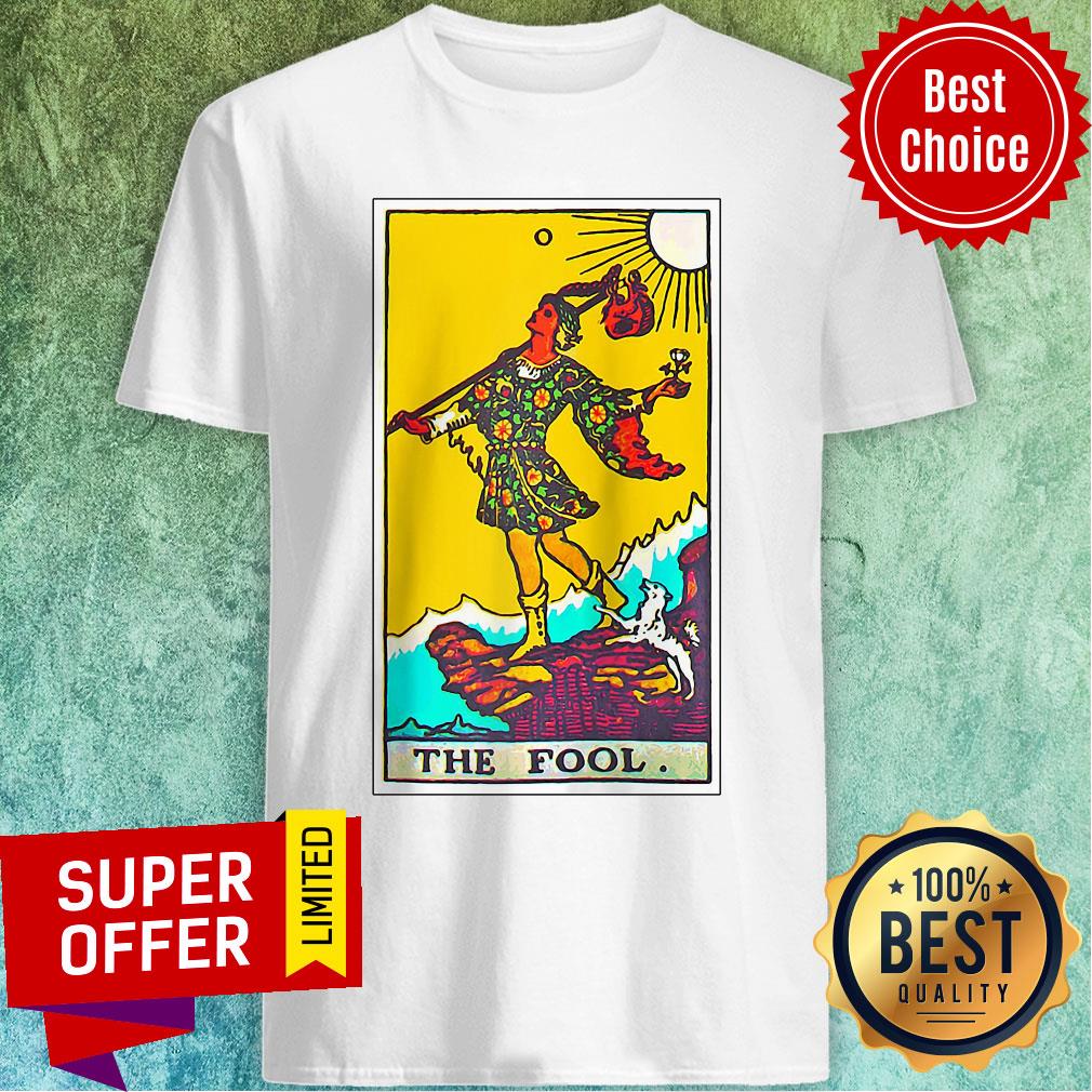Official The Fool Tarot Card Occult Metaphysical Esoteric Shirt