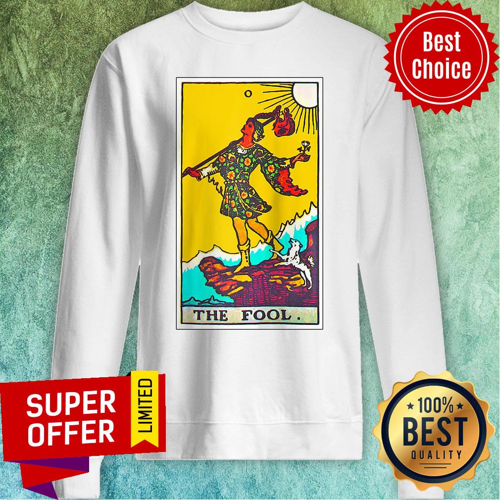 Official The Fool Tarot Card Occult Metaphysical Esoteric Shirt