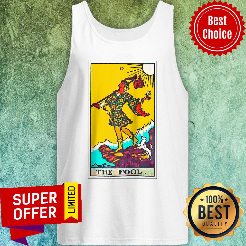 Official The Fool Tarot Card Occult Metaphysical Esoteric Shirt