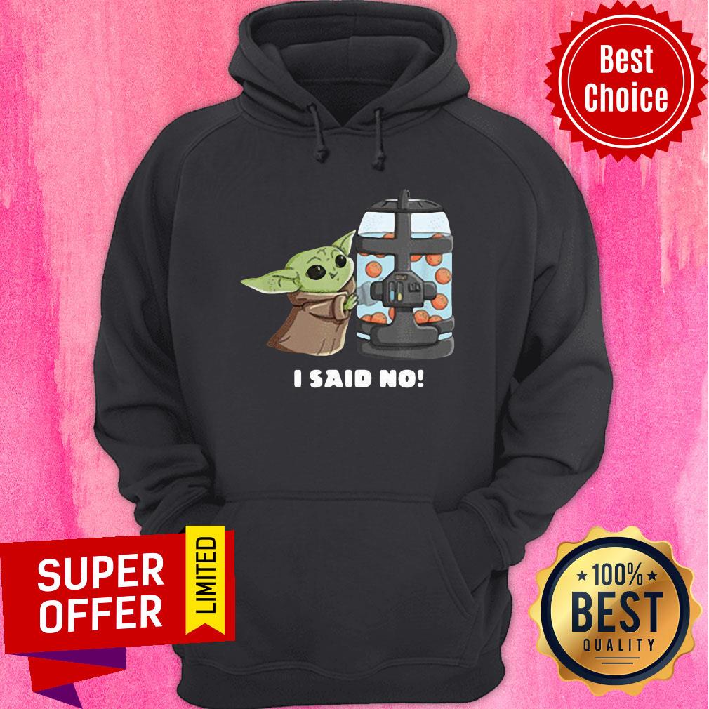 Official The Mandalorian The Child I Said No Egg Container Shirt