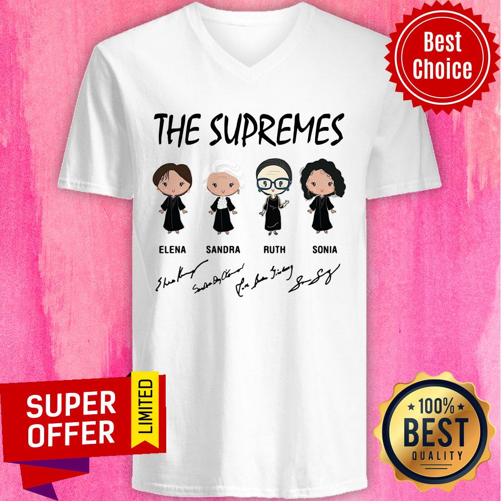 Official The Supremes Elena Sandra Ruth Sonia Signature Shirt